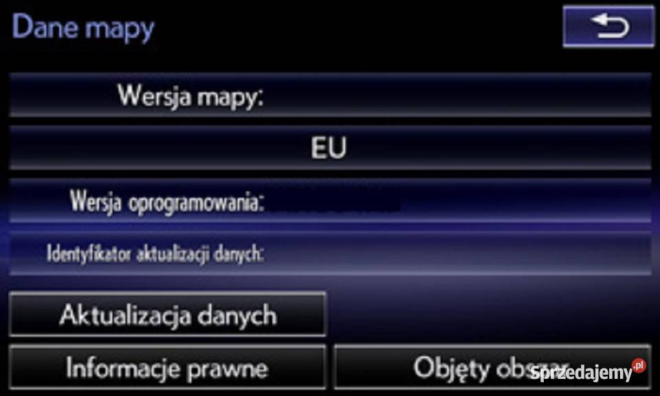 Nowe mapy 2021 13CY 15CY Lexus CT ES IS GX NX RC Kłodawa