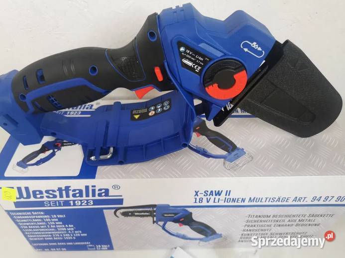 AWestfalia akumulatorowa pilarka jednoręczna Nowa Sól