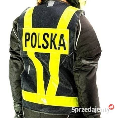 Kamizelka odblaskowa regulowana motocykl rower Żyrardów