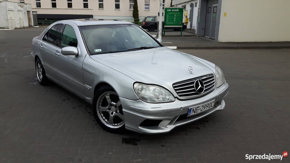 MercedesBenz W220 S320 AMG LPG Felgi CHROM automatyczna S-klasa Gdańsk