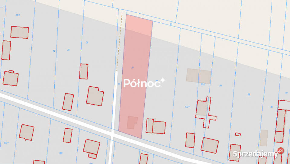 Ogrodzona działka budowlana z mediami Cicibór Cicibór Duży