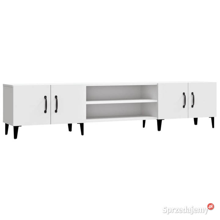 Szafka pod TV biała 180x315x40 materiał Warszawa