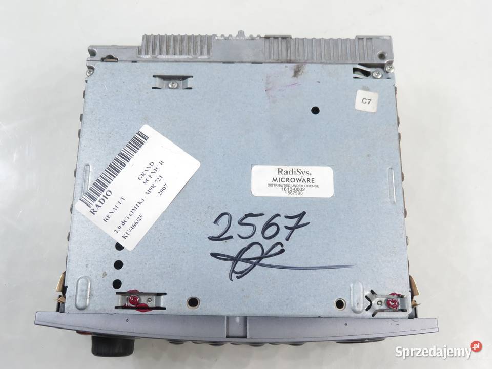 RADIO RENAULT GRAND SCENIC II 8200562733T Radioodtwarzacze