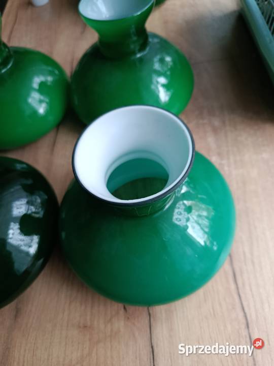 Szmaragdowe klosze do lampy lampy naftowej