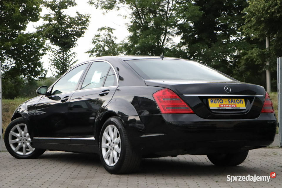 Mercedes S 320 SKÓRA zarejestrowany dodatkowy nawigacja opolskie