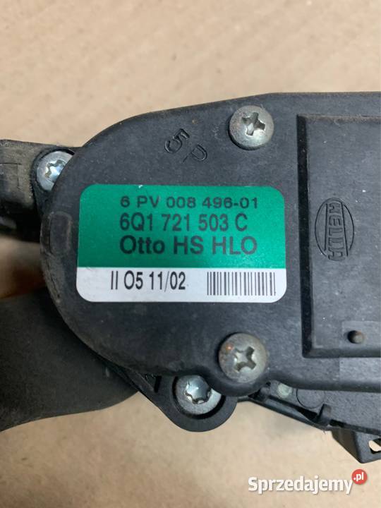 Pedał potencjometr gazu vw polo 4 9n volkswagen Szczecin