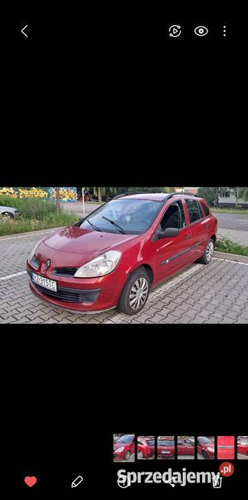 Renault Clio 3 combi 12 16v benzyna gaz wielkopolskie Poznań