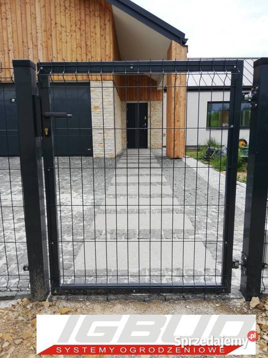 Furtka panelowa o wysokości 173 ŚWIETNA JAKOŚĆ Ogrodzenia i bramy Częstochowa sprzedam