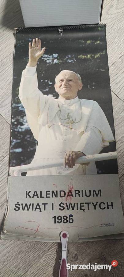 Kalendarium świąt i świętych 1986 Kraków