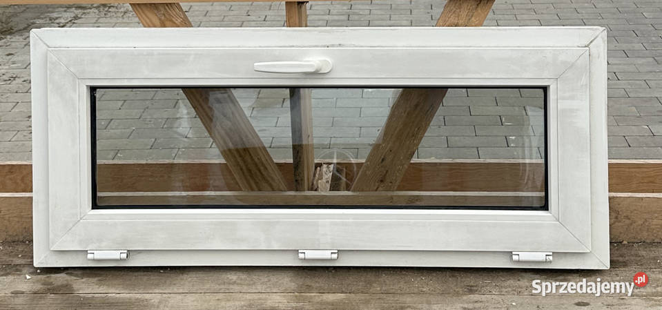 OKNA KacprzaK 111X47 OKNO Używane Plastikowe PCV Okna ścienne Lublin sprzedam