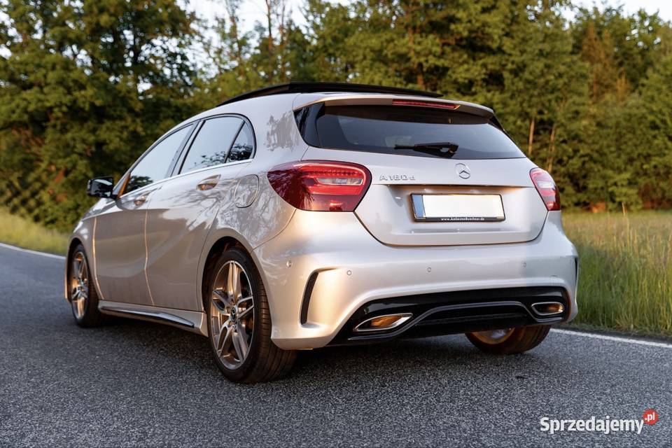 Mercedes A180d AMG CarPlay Panorama skórzana tapicerka Zgorzelec sprzedam