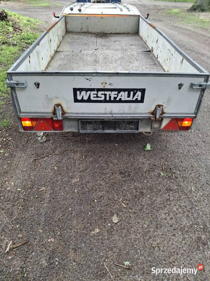 Przyczepa samochodowa westfalia 2000 dmc 300x140 Do samochodów osobowych Krosno Odrzańskie