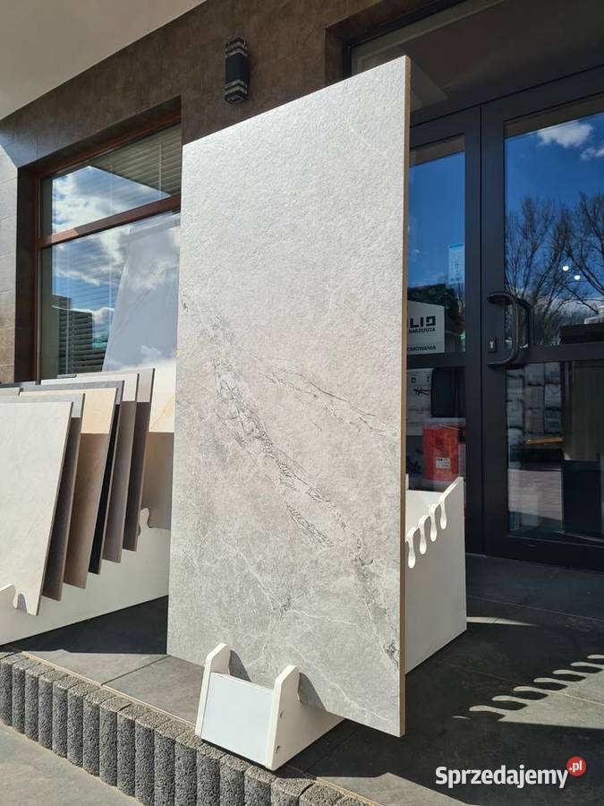PŁYTKA gres GOBI GREY KORATER 598X1198X20 Opoczno