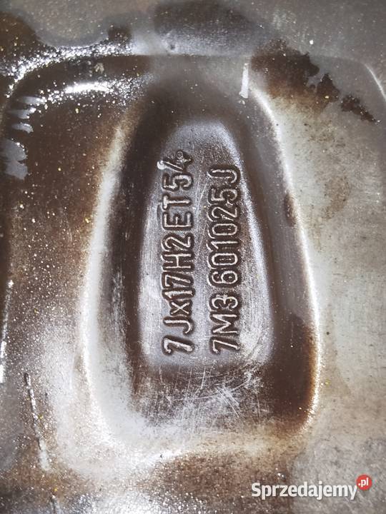 Volkswagen Sharan I alufelgi z oponami 17 Samochodowe Czeladź