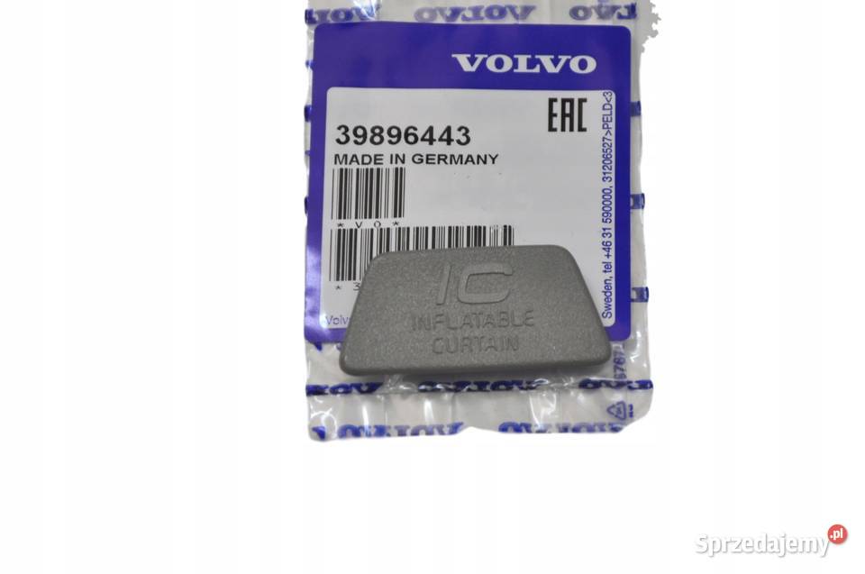 VOLVO S40 V50 zaslepka kurtyny ze slupka wewn OE Bielany Wrocławskie