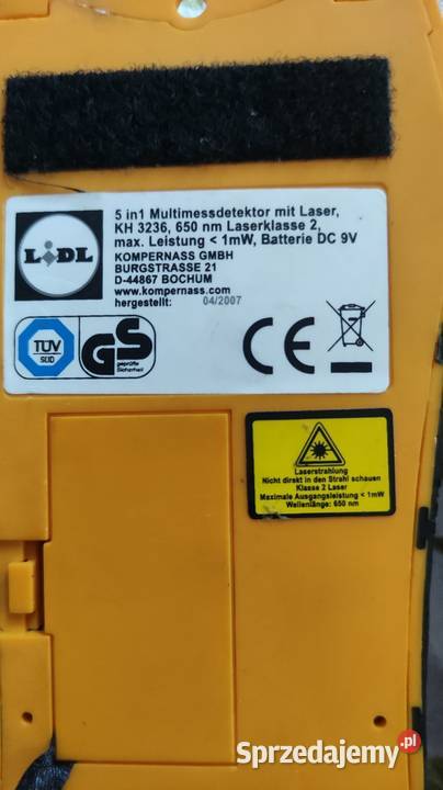 Detektory 5w1 Pozostałe Kamienna Góra sprzedam