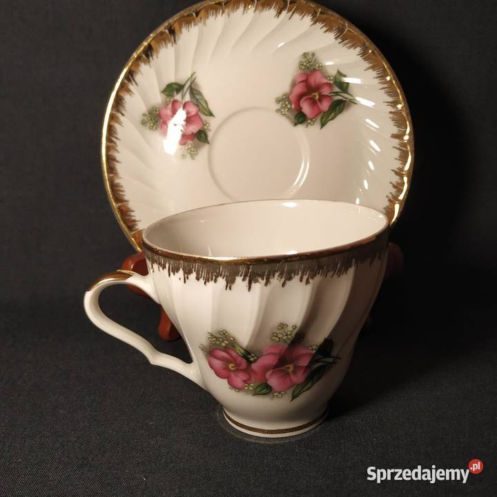 Elegancka Filiżanka Mitterteich Bavaria Złocona wielkopolskie Piła