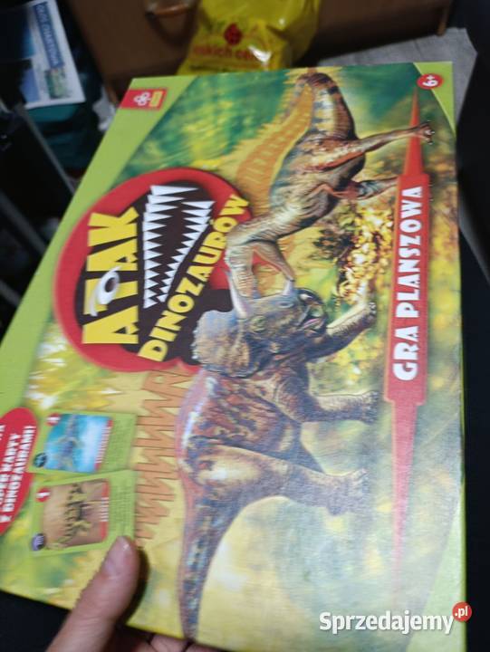 Atak dinozaurów gra planszowa