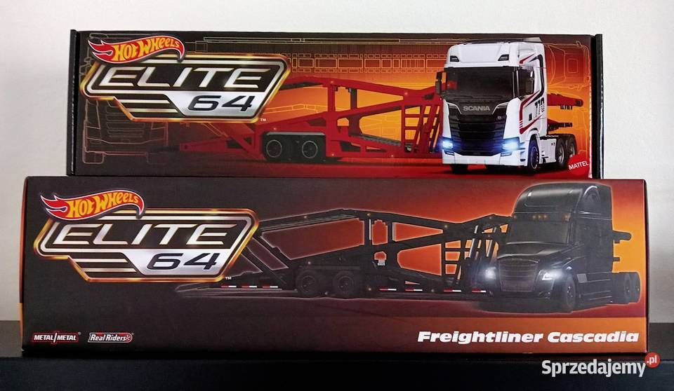 Hot Wheels Elite 64 Freightlinr Cascadia Elite śląskie Jaworzno