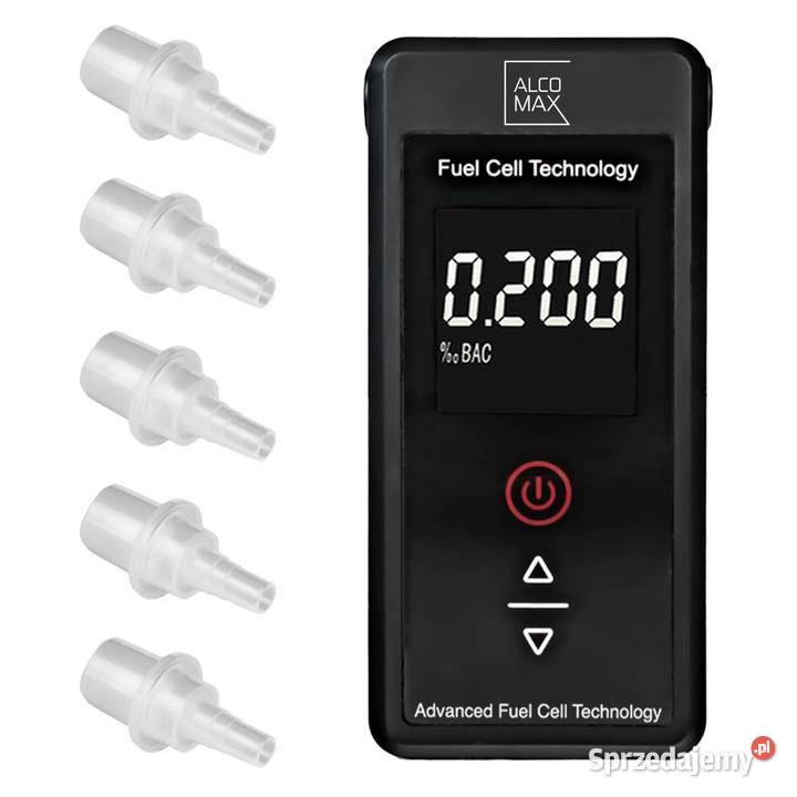Alkomat AX7 elektrochemiczny z PLATYNĄ 5000 Smogorzów