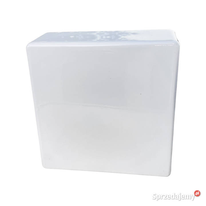 Biały szklany plafon kinkiet RZB Bamberg Niemcy Warszawa sprzedam