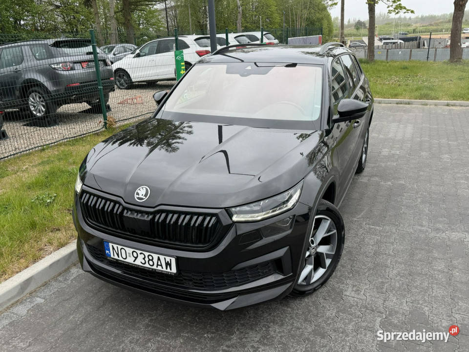 koda Kodiaq 20 TDI 200 SPORTLINE 4X4 7 Osobowa elektrochrom. lusterko wst. Mrągowo