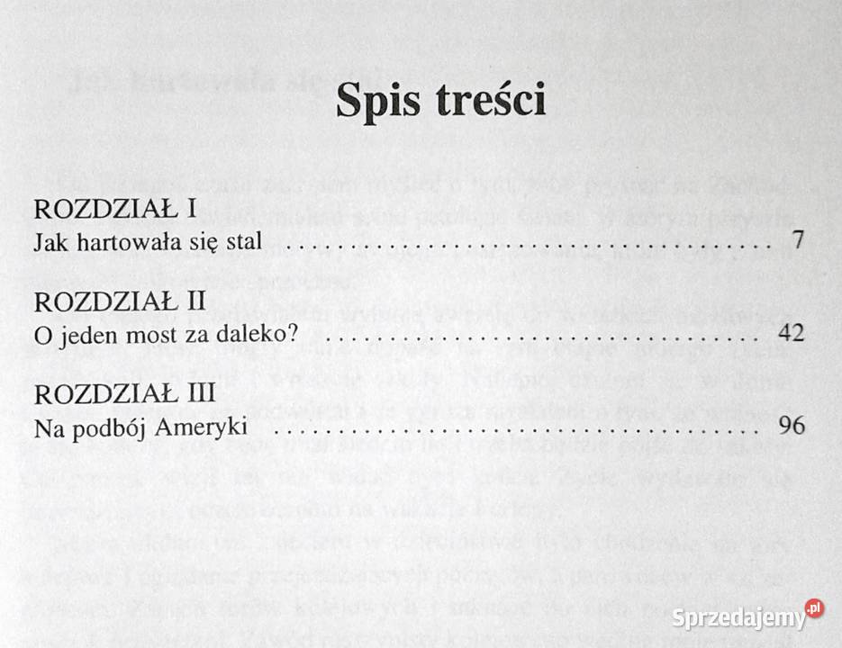 Na podbój Ameryki Andrzej Machnik sprzedam