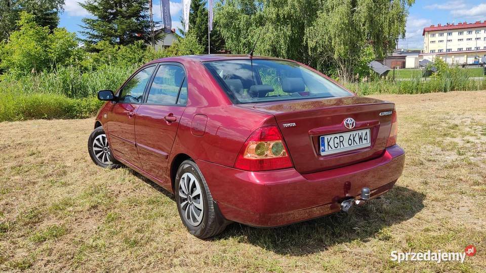 Toyota Corolla E12 2005r 14 VVTi 16v LPG nieuszkodzony podkarpackie Jasło