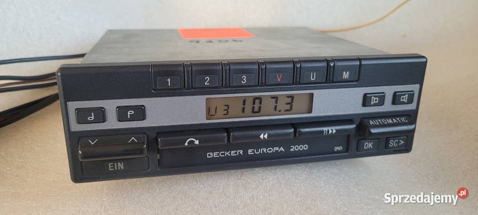 Radio Becker Eropa BE1100 w pięknym stanie Białystok