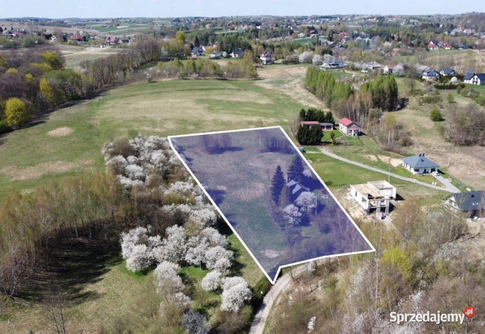 Działka BUDOWLANA 5996 m2 Narama 45m małopolskie