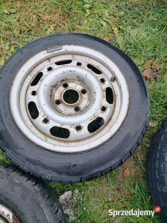 Sprzedam koła felgi z oponami 16565 R14 Wróblowice