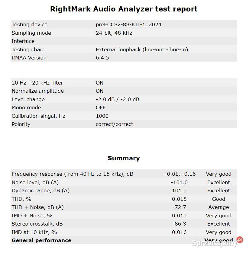 DIY Przedwzmacniacz Lampowy ECC82 ECC88 KIT Piaseczno