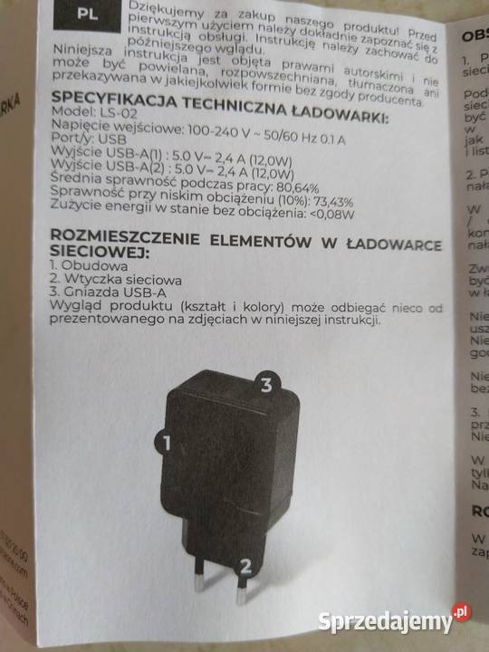 NAJTANIEJ Zestaw Podróżny Telefon Tablet itp Ładowarki Zabrze