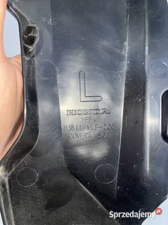 Wypełnienie osłona lewa Honda CB750 Hornet RH12 wielkopolskie Ostrów Wielkopolski sprzedam