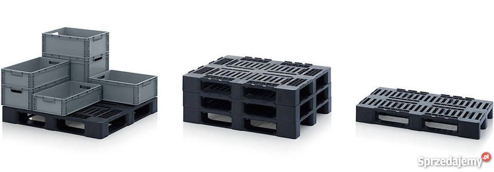 PALETY PLASTIKOWE MEDIUM Z KRAWĘDZIĄ Kraków sprzedam