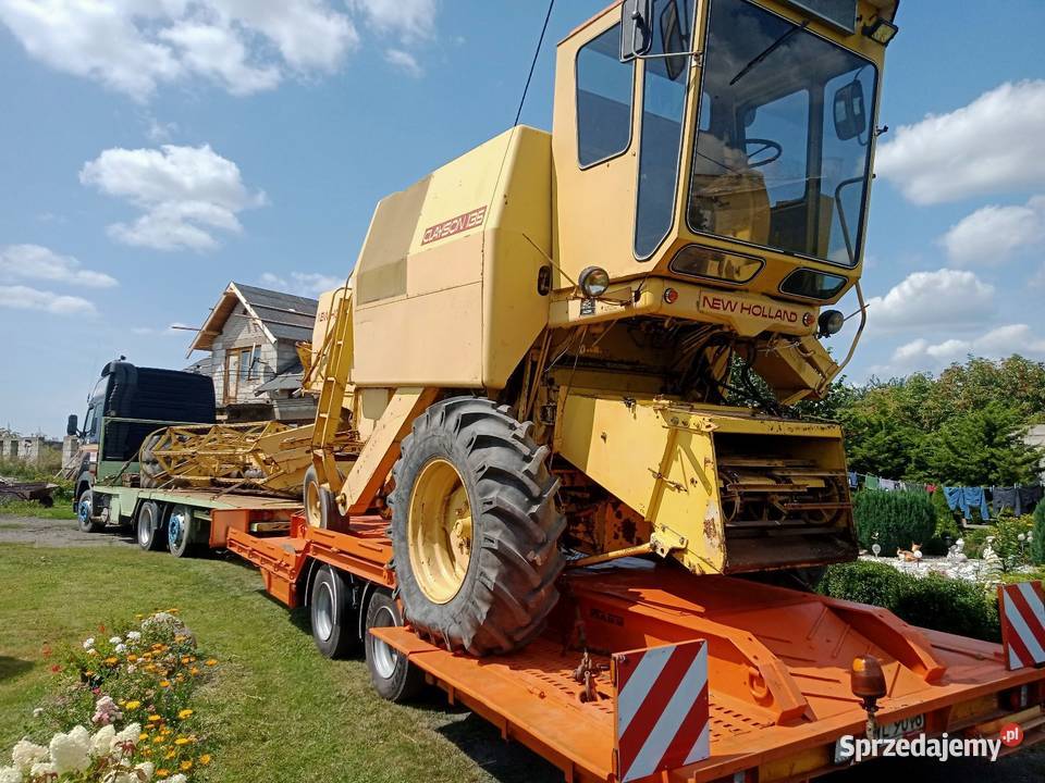 transport kombajn bizon claas holand ihc john