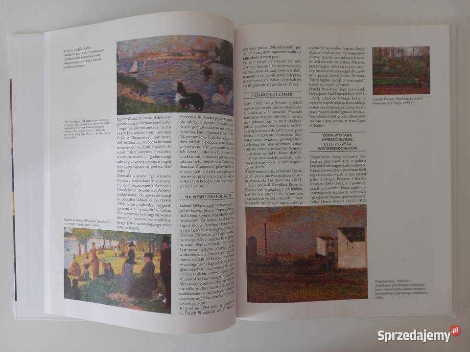Sztuka Malarstwo Georges Seurat seria Oxford Kraków