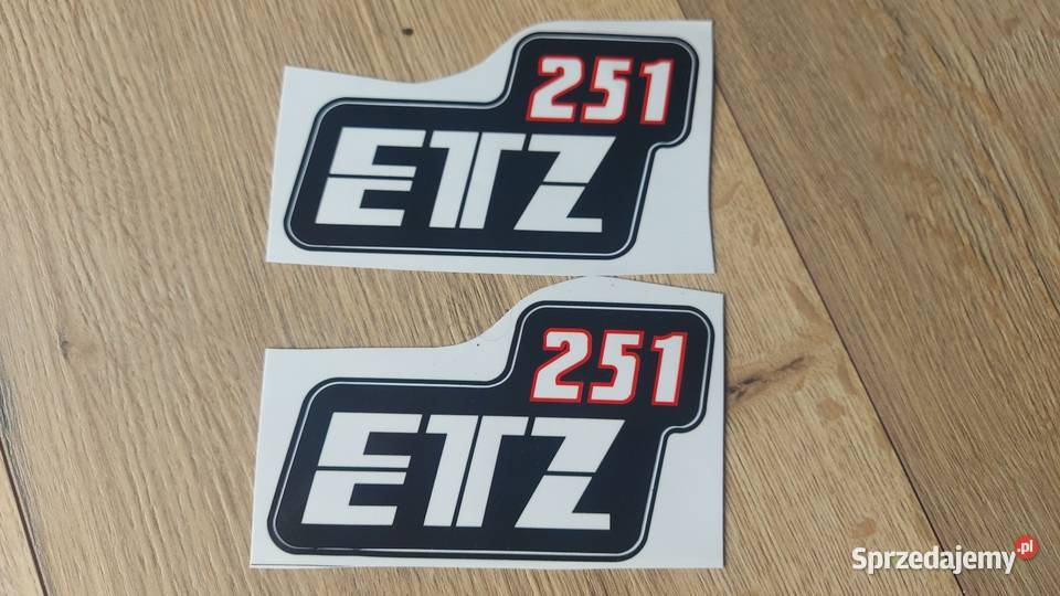 Naklejki MZ ETZ 251 Zabrzeg