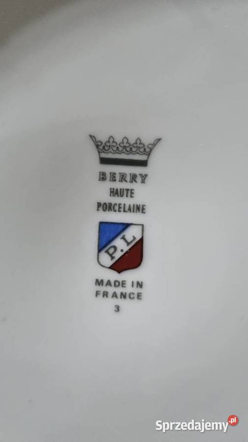Serwis Rybny Porcelana Francuska Wola Podłężna