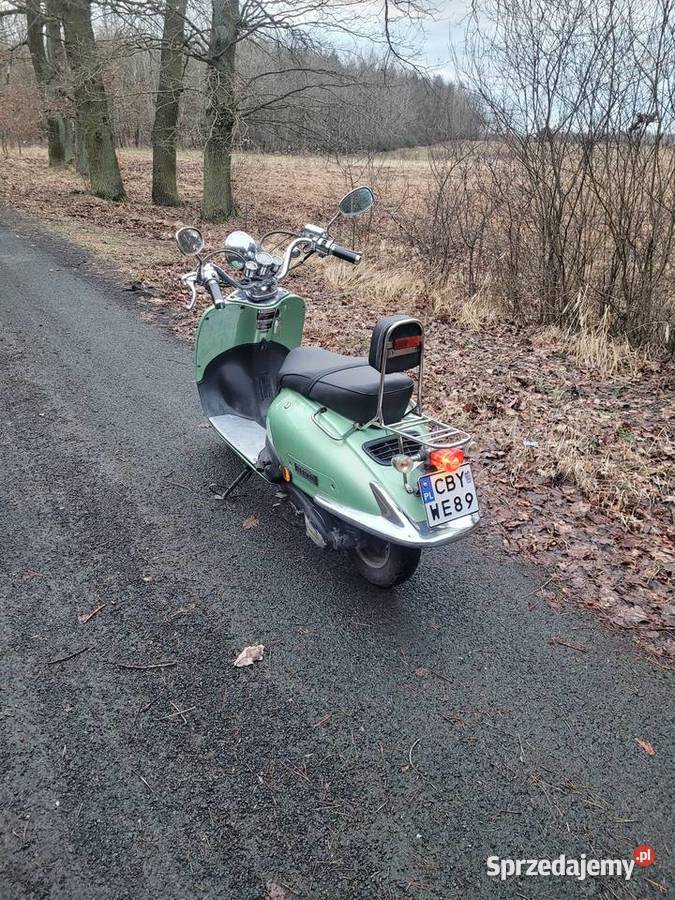 Skuter Tamoretti retro 125 kupiony w Polsce Bydgoszcz