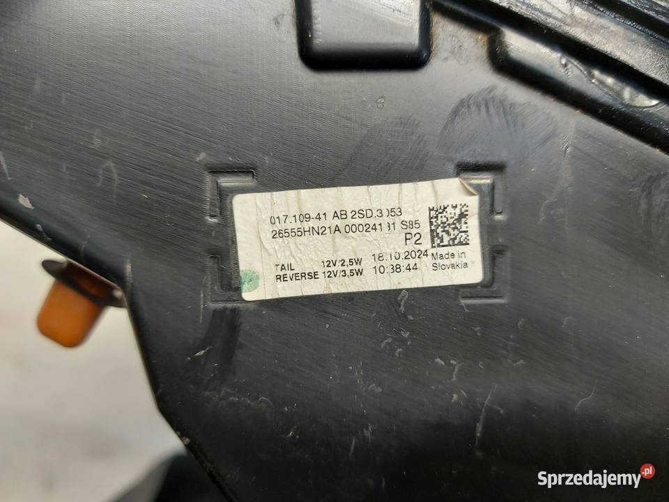 Nissan Qashqai III J12 LIFT Lampa LED klapy sprzedam