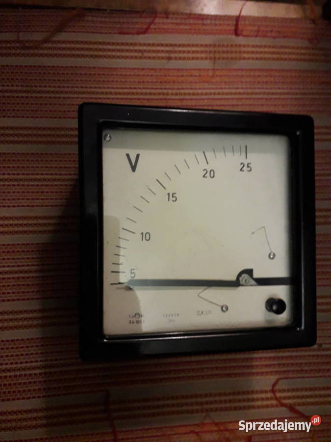 Miernik tablicowy voltomierz 25 V Warszawa