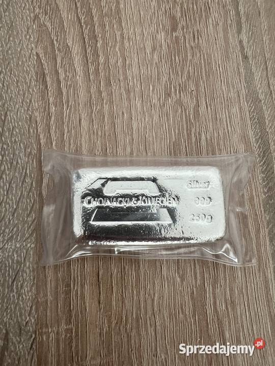 Sztabka srebra 250g Chojnacki Kwiecień srebro śląskie