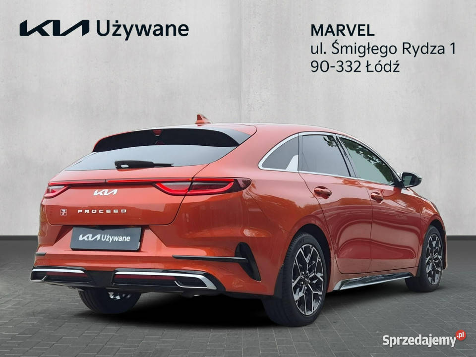Kia Pro Ceed 15 TGDI 160 7DCT Wersja GT Line łopatki zmiany biegów Łódź
