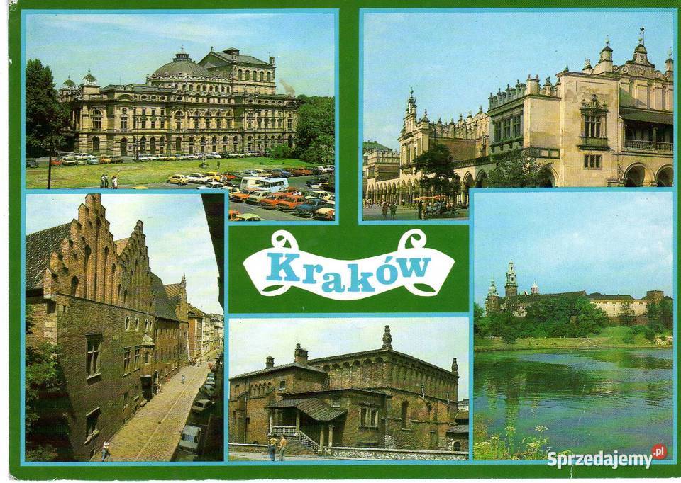 KRAKÓW POCZTÓWKA WIELOWIDOKOWA Krynki