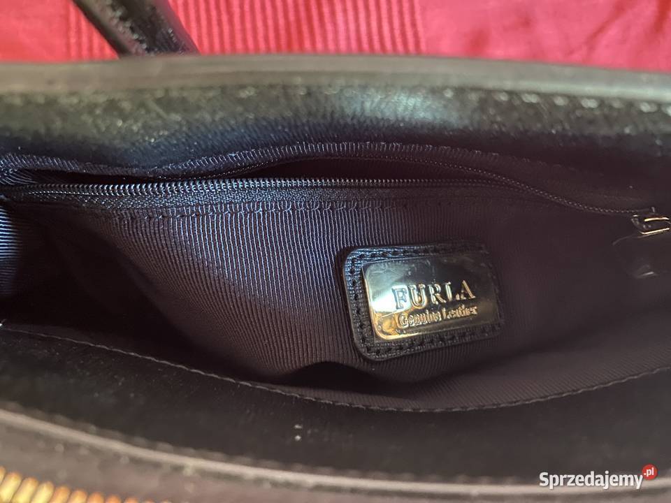 FURLA damska torebka ze skóry naturalnej mazowieckie Warszawa