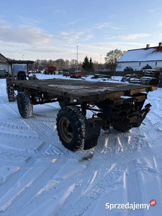 Przyczepa Rolnicza Wywrotka 6t Hl6011 Hw6011 nieuszkodzony