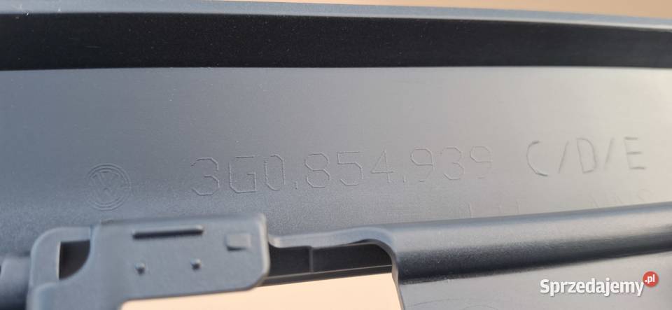 VW PASSAT B8 LISTWA NAKŁADKA DRZWI LEWY PRZÓD Listwy i nakładki Kargowa