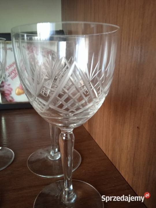 Kieliszki kryształowe do wina Kraków