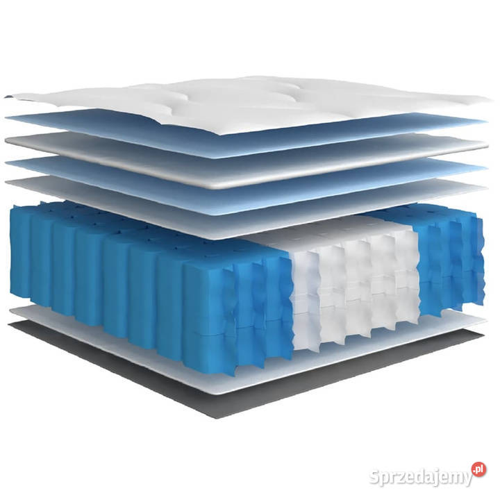 Materac kieszeniowy twardość średnia 90x200 Warszawa